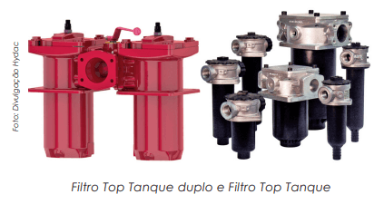 Novos modelos de filtros de retorno em linha ou tanque para proteger os sistemas  